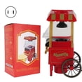 thumbnail image 2 of Popcorn Machine, Popcorn Maker, Automatic Popcorn Machine for Home, Red Retro Model, for Birthday and Party, 2 of 7