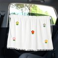 thumbnail image 4 of Lksixu Car Accessories Car Curtain Shading Curtain Cloth Art Car Sunscreen Heat Insulation Shading Curtain Cute Car Interior Accessories Universal Car Interior Accessory, 4 of 8