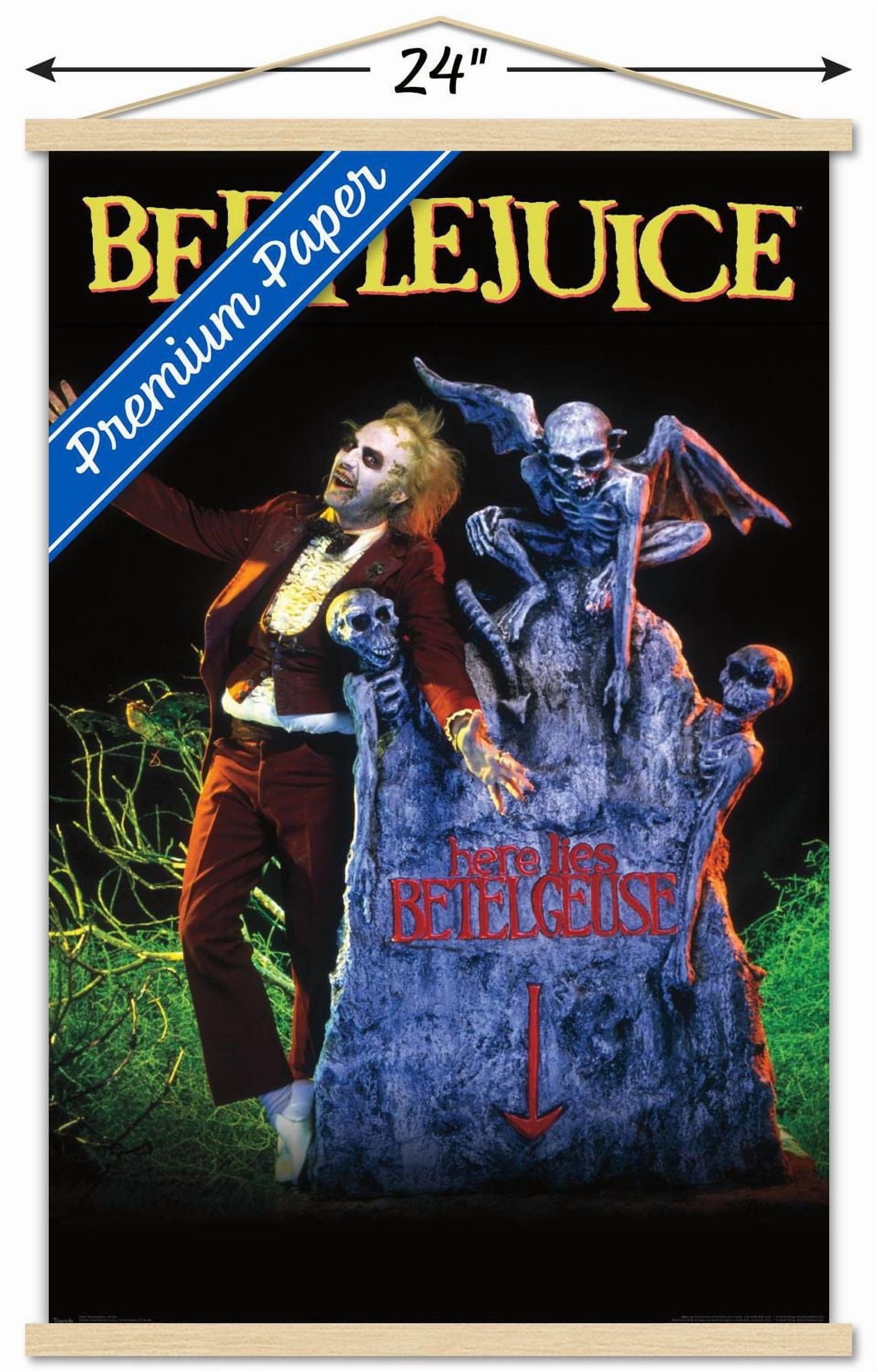 Beetlejuice - Grave Wall Poster, 22.375" x 34"