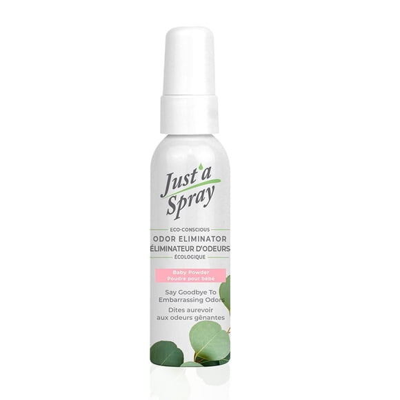 Just'a Spray Toilet Odor Eliminator, Baby Powder, 55 ml, Pre-Poop Spray