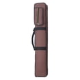 thumbnail image 2 of DYNWAVECA Billiards Pool Cue Case Pouch Anti Scratch Soft Gift with Adjustable Shoulder Strap Double Cues Capacity 1/2 Jointed Cue Case Coffee, 2 of 10