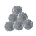 thumbnail image 2 of S SERENABLE 6Pcs Tennis Balls Practicing Workout Wear Resistant for Games Outdoor Indoor Grey, 2 of 9