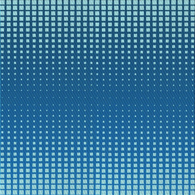 Ahgly Company Tapis d'Intérieur Lavable à la Machine, Carré, Transitionnel, Bleu, Tapis de Zone, 5 Pieds Carré