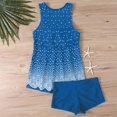 thumbnail image 4 of Babysbule Maillots de Bain Deux Pièces Takini pour Femmes, Maillots de Bain Deux Pièces pour Femmes, Imprimé Conservateur, Dos à Bretelles, Ensemble, Robe de Bain, Tenue de Bain, 4 of 4