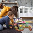 thumbnail image 4 of PRETXORVE Children's Building Blocks Puzzle Variety Of Garden Assembled Blocks Home Kindergarten Birthday, 4 of 9