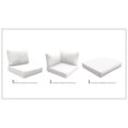 thumbnail image 1 of Coussin de Dossier Haut pour FAIRMONT-09c en Voile Blanche, 1 of 2