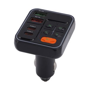 Voiture USB C Adaptateur de charge efficace Adapteur de charge de voiture stable DC12V Aux 24V MP3 Joueur pour véhicule