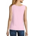 thumbnail image 2 of Hanes Women`s Mini-Ribbed Cotton Tank, L, Paleo Pink, 2 of 3