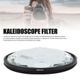 thumbnail image 3 of Camera Kaleidoscope Filter High Transmittance Optical Glass Lens Effects Filter Versatility Photography Grade Kaleidoscope Lens Rainbow Mirror Effects Enhance Image Quality DSLR, 3 of 7