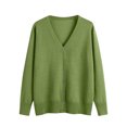 thumbnail image 4 of Fartey Cardigan Sweaters for Women Lightweight Button Down Long Sleeve Front Knit Cardigans Loose Casual Fall Solid Color Cardigans Sweaters, 4 of 8
