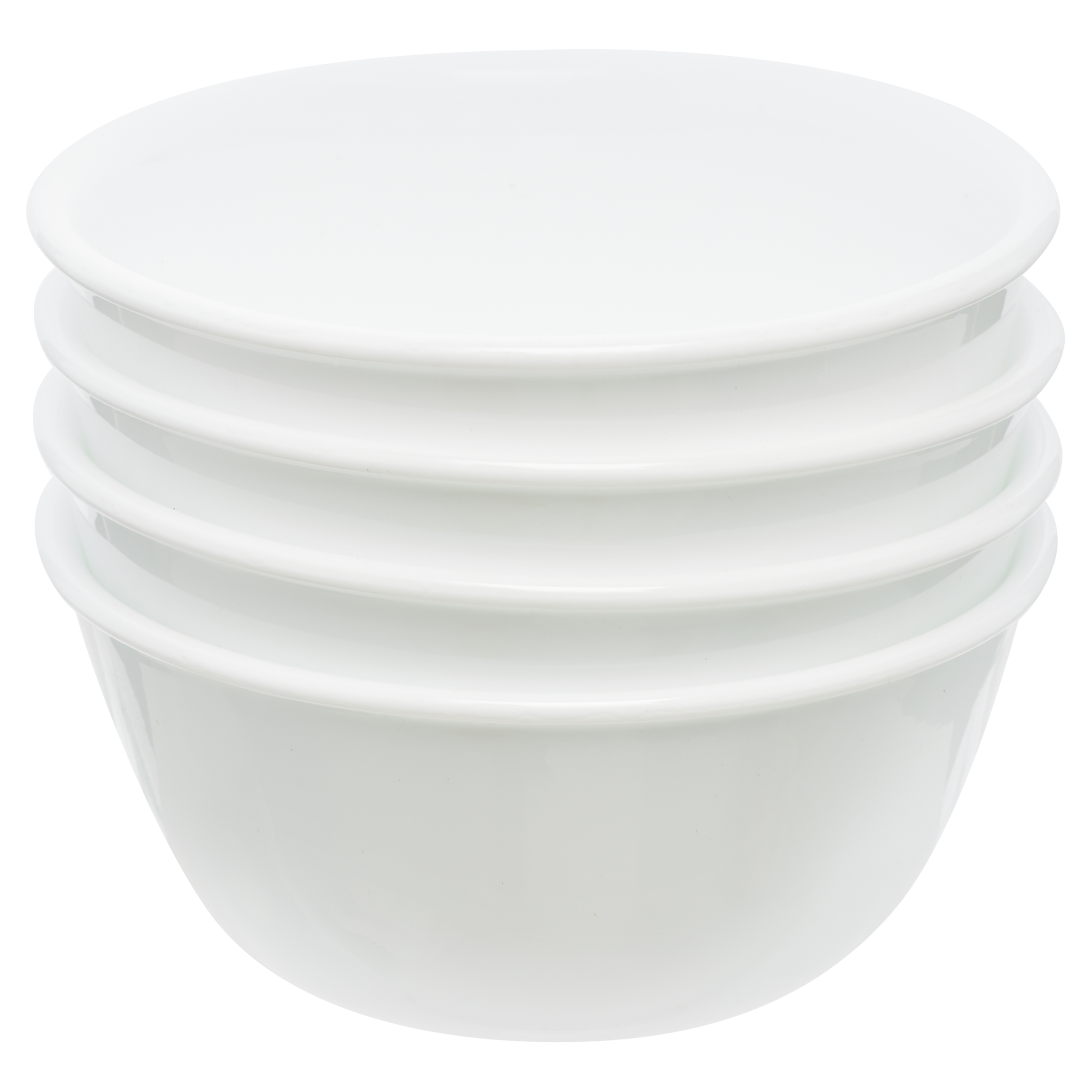 Corelle Winter Frost White 12 oz Glass Rice Bowl (Set of 4)