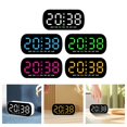 thumbnail image 3 of Multi-functio Digital LED Alarm Clocks with Temperature Date Display Table Clock, 3 of 5