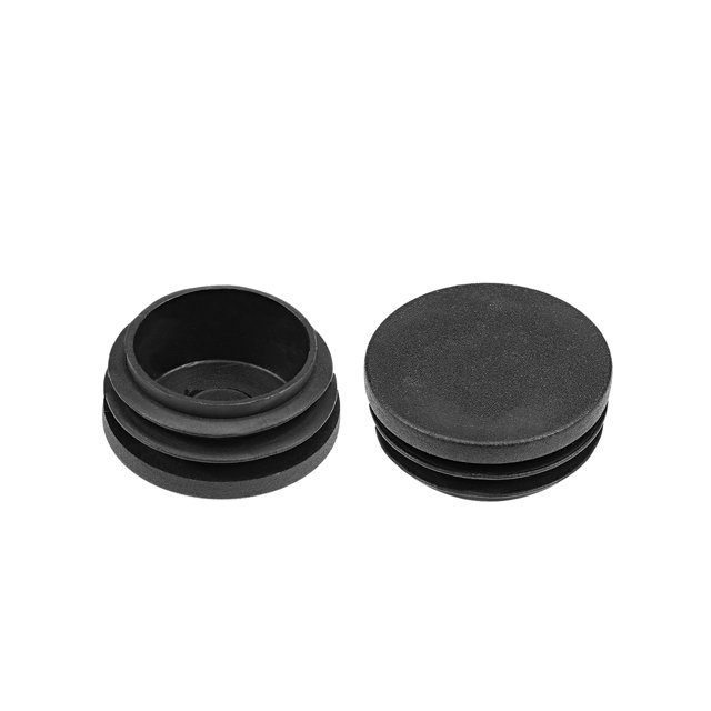 Unique Bargains Plastic Plug End Caps 38mm x 37mm Round Furniture Table Chair Legs 4Pcs
