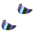 thumbnail image 1 of Transemion Detachable Replacement Full Face Insert Only for Z8 Visor Lens Impact Resistant Crystal Clear Blue 28x14cm 2Set, 1 of 6