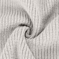 thumbnail image 5 of Rbaofujie Chandails à Col Rond pour Hommes Mode Col en V Chaud Extérieur Manches Longues Chandail Tricoté Haut Chandail Col en V Blanc Chandails de Gym Hommes, 5 of 5