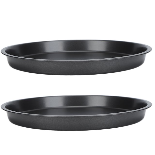Pizza Tray,2Pcs Non Stick Pizza Baking Pan Pizza Pan Unbeatable Value