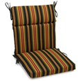 thumbnail image 1 of Coussin de Chaise d'Extérieur Carré pour Siège/dossier en Polyester Filé de 20 Pouces par 42 Pouces - Lyndhurst Raven, 1 of 4