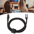 thumbnail image 3 of USB C 3.2 Male to Female Cable, PD100W Fast Charging 10Gbps 4K At 60Hz USB C Charging Cable, Right Angle USB C Extension Cable for Steam Deck Game Consoles, 3 of 7