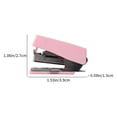thumbnail image 4 of Sentmoon Mini Stapler Macaroon Mini Stapler Set Stapler Fresh Style Metal Binder Small Office Study Stapler Learning Supplies Office Supplies Compact Portable for Office Use, 4 of 7