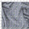 thumbnail image 4 of Soimoi Modal Satin Fabric Leaves & Peony Floral Fabric Prints by Yard 42 Inch Wide, 4 of 5