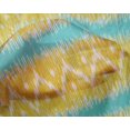 thumbnail image 4 of oneOone Tissu Tabby en Soie Chevron Ikat Imprimé 1 Yard 42 Pouces de Large, 4 of 4