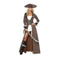 thumbnail image 1 of Deluxe 4pc Pirate Captain - 4242-AS-S - Brown/Black/White, 1 of 2