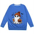thumbnail image 4 of 2025 Mode Mignon Imprimé Bébé Garçon Veste en Molleton Col Rond Sans Capuche Long Tout-Petit Chandail à Fermeture Éclair Manche Chandail en Molleton, 4 of 4
