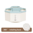 thumbnail image 2 of Pompotops 5-grid Multi-function Large-capacity Desktop Storage Box Student Office Pen Bucket Makeup Brush Holder Rotating, 360-degree Rotating Personalized Pen Holder Clearance, 2 of 3