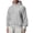 Grey, variant on Cameland Hooded Sweatshirts for Men Hoodies Solid Color Blend Fleece Pullover Kanga Pocket Sweatshirts