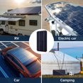 thumbnail image 4 of JJKBVCLO Solar Battery Charger 12V Portable Power Solar Panel Solar Trickle Car Battery Charger Maintainer For Car Truck Boat RV Motorcycle Marine Trailer Battery Plug And Play, 4 of 8