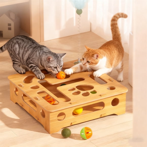 Pet Digging Box, Interactive Pet Puzzle Toy, Indoor Pet Activity Toy, Mental Stimulation Pet Toy, Exercise Pet Puzzle Game, Digging Scene Pet Toy, Cat Dog Puzzle Box, Pet Interactive Toy