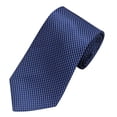 thumbnail image 1 of Wdhugt Men Formal Tie 8Cm Width Solid Color Nylon Spandex Hand Tie For Dress Shirt In Blue Color Free Size One Piece Blue, 1 of 3