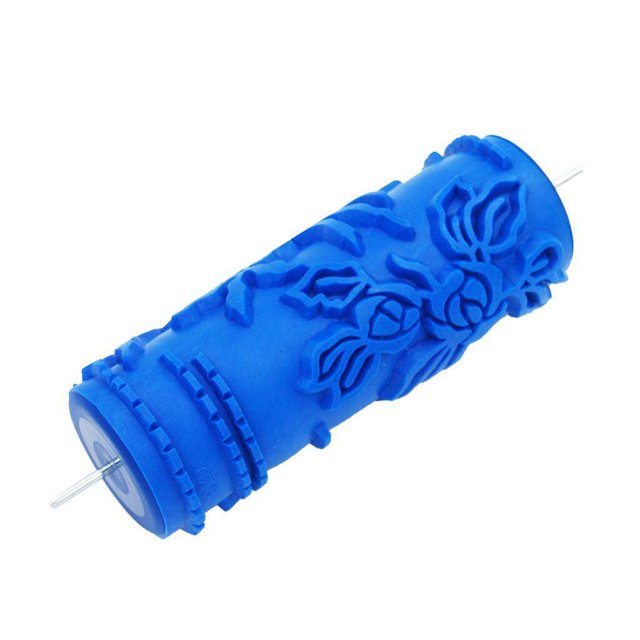 ziyahi 5'' Embossed Pattern Paint Roller DIY Wall Painting Edger Runner Tool #5