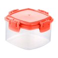 thumbnail image 1 of Glass Containers for Food Storage with Lids Glass Soup Containers with Lids Coffee Container Freezer Organization 100 Glasses 1Pcs Mini Square Seasoning Bottle Transparent Seasoning Storage Bottle, 1 of 3
