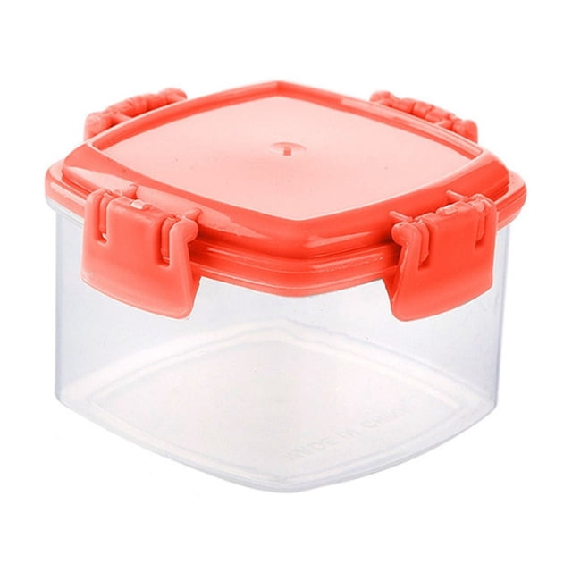 Glass Containers for Food Storage with Lids Glass Soup Containers with Lids Coffee Container Freezer Organization 100 Glasses 1Pcs Mini Square Seasoning Bottle Transparent Seasoning Storage Bottle