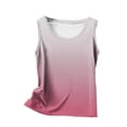 thumbnail image 4 of Dealovy Plus Size Tank Tops for Women Sleeveless Round Neck Basic Top Gradient Color Dressy Blouses, 4 of 4