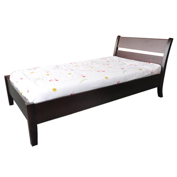Linda Full Sleight Solid Wood Bed