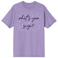 thumbnail image 1 of Celestial Tropics What's Your Sign? Men's Blue Fog Crew Neck Short Sleeve Graphic Tee-Small, 1 of 2