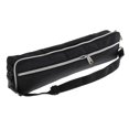 thumbnail image 1 of Esquirla Finest Canvas Flute Zipper carry pouch Organiser with Strap for 16 Holes Flute, 1 of 8