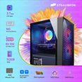 thumbnail image 5 of STGAubron Gaming Desktop PC, Intel Core I5 3.3Ghz up to 3.7Ghz, AMD Radeon RX 550 4G GDDR5, 16G Ram, 512G SSD, WiFi, BT 5.0, RGB Fan x 3, RGB Keybaord & Mouse, RGB Mouse Pad, W10H64, 5 of 5