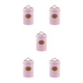 thumbnail image 2 of Wweixi Transparent Tea Jars For Storing And Displaying Favorite Tea Leaves Food Grade Metal Kitchen Storage Jars Jars Kitchen Pink sugar 5Set, 2 of 6
