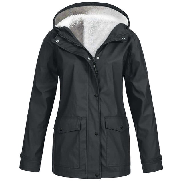 Posijego Imperméables P-4TG pour Femmes Légers Imperméables Manteau de Pluie Coupe-Vent Extérieur Voyage Randonnée Veste