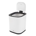 Portable Washing Machine LED Display Automatic Efficient Cleaning Quiet Mini Washer for Sock Underwear, Simple to Use, Built in Rollers Portable Washer for Camping, Dorm