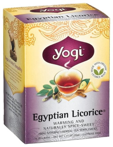 Yogi Teas Tea Eghptn Licorice Org3 16 Bg (Pack Of 6)