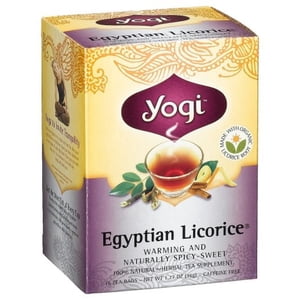 Yogi Teas Tea Eghptn Licorice Org3 16 Bg (Pack Of 6)