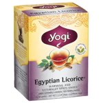 Yogi Teas Tea Eghptn Licorice Org3 16 Bg (paquet de 6)