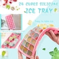 thumbnail image 1 of Silicone with Lid Creates 24 Clear Cubes for Drinks and, 1 of 6
