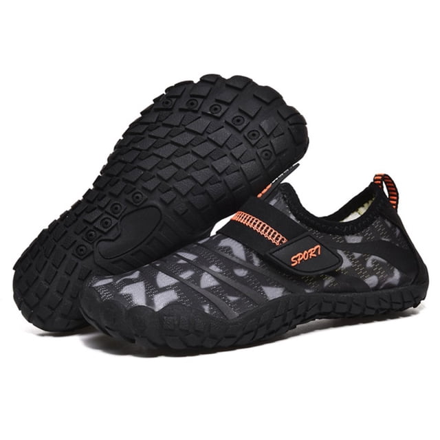 Chaussures Aqua Respirantes Chaussures de Wading Résistantes à l'Usure Fournitures Extérieures pour Femmes Hommes