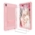 thumbnail image 1 of Mignova for Lenovo Tab P11 Case,Heavy-Duty Drop-Proof Shock-Resistant Rugged Protective case(with Stand) for Lenovo Tab P11/P11 Plus 11 inch Tablet+Screen Protector(Rose Gold+2 Pack), 1 of 6