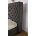 thumbnail image 2 of Venetian Queen Platform Bed, Grey, 2 of 3